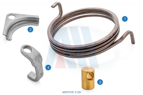 Caliper Spring Retainers Thrust Repair Kit (Right)