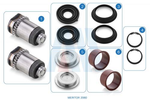 Caliper Adjusting Tappet Repair Kit (Left)