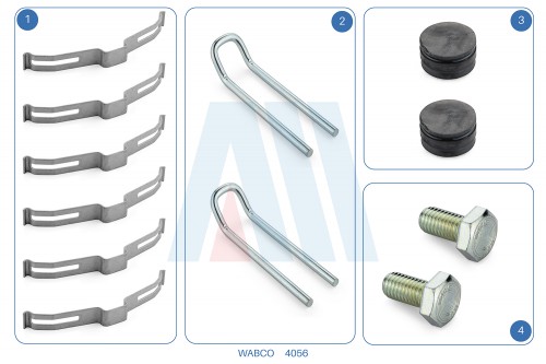 Pastillas de freno de retención Kit de reparación