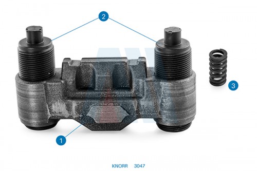 Caliper Shaft Housing (Full kit)