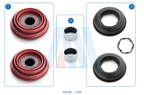 Caliper Tappet Repair Kit (69mm)